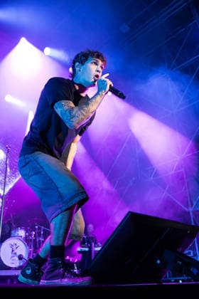 August 9, 2026, Marina Di Carrara, Massa Carrara, Italy: Riccardo Fabbriconi, aka Blanco, performs on his Tour Estate 2026 at the Vibe Summer Festival, Marina di Carrara, August 9, 2026. Marina Di Carrara Italy  - ZUMAa289 20260809_zia_a289_025 Copyright: xStefanoxDallexLuchex xAgfx