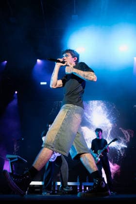 August 9, 2026, Marina Di Carrara, Massa Carrara, Italy: Riccardo Fabbriconi, aka Blanco, performs on his Tour Estate 2026 at the Vibe Summer Festival, Marina di Carrara, August 9, 2026. Marina Di Carrara Italy  - ZUMAa289 20260809_zia_a289_029 Copyright: xStefanoxDallexLuchex xAgfx