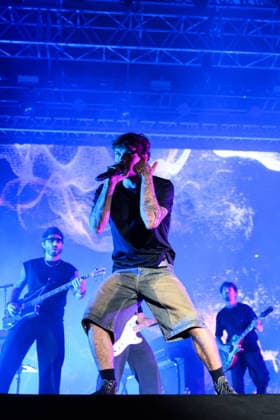 August 9, 2026, Marina Di Carrara, Massa Carrara, Italy: Riccardo Fabbriconi, aka Blanco, performs on his Tour Estate 2026 at the Vibe Summer Festival, Marina di Carrara, August 9, 2026. Marina Di Carrara Italy  - ZUMAa289 20260809_zia_a289_032 Copyright: xStefanoxDallexLuchex xAgfx