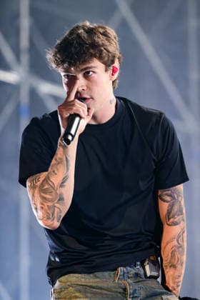 August 9, 2026, Marina Di Carrara, Massa Carrara, Italy: Riccardo Fabbriconi, aka Blanco, performs on his Tour Estate 2026 at the Vibe Summer Festival, Marina di Carrara, August 9, 2026. Marina Di Carrara Italy  - ZUMAa289 20260809_zia_a289_043 Copyright: xStefanoxDallexLuchex xAgfx