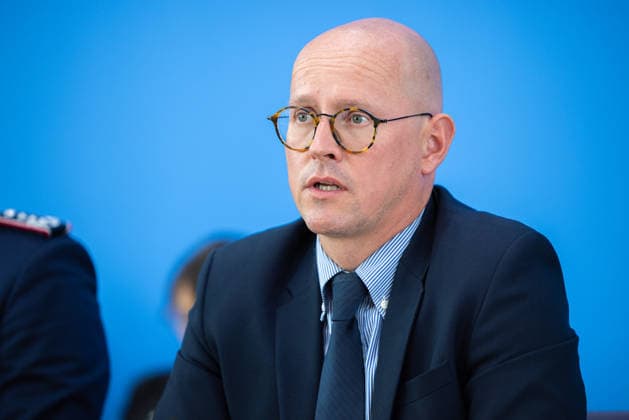 regierungspressekonferenz Deutschland, Berlin am 10. August 2026: Martin Giese, Sprecher des Auswärtigen Amts (AA) stellt sich in der Bundespressekonferenz den Fragen der Presse. *** German Government Press Conference, Berlin, August 10, 2026: Martin Giese, Spokesperson for the Federal Foreign Office (AA), answers questions from the press at the Federal Press Conference