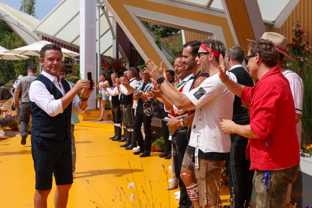 Rust, Deutschland 9.08.2026: Immer wieder Sonntags im Europa-Park Rust - 9.08.2026 Im Bild: Stefan Mross und seine Gäste Europapark Rust Baden Württemberg *** Rust, Germany, August 9, 2026 Immer wieder Sonntags at Europa-Park Rust, August 9, 2026 Pictured: Stefan Mross and his guests at Europa-Park Rust, Baden-Württemberg Copyright: xFotostandx xHettichx
