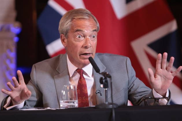 . 10 08 2026. London, United Kingdom. Reform UK Press Conference. Reform UK hold press conference in Westminster with Nigel Farage and Zia Yusuf.  xMartynxWheatleyx xi-Imagesx IIM-26940-0029