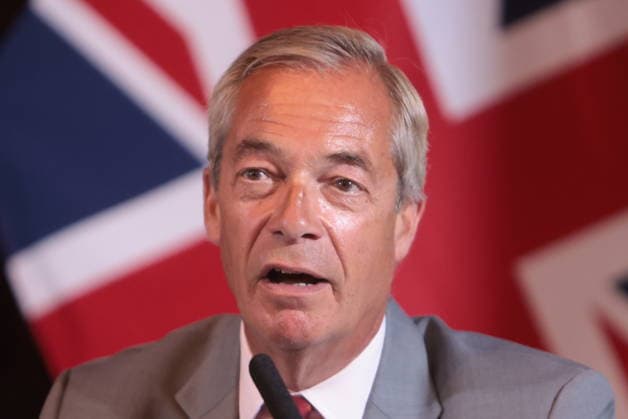. 10 08 2026. London, United Kingdom. Reform UK Press Conference. Reform UK hold press conference in Westminster with Nigel Farage and Zia Yusuf.  xMartynxWheatleyx xi-Imagesx IIM-26940-0044