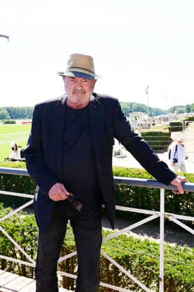 Florian Martens beim Westminster 136. Großer Preis von Berlin Pferderennen auf der Rennbahn Hoppegarten. Berlin, 09.08.2026 *** Florian Martens at the Westminster 136 Berlin Grand Prix horse race at the Hoppegarten Racetrack in Berlin, August 9, 2026 Foto:xM.xWehnertx xFuturexImagex westminster_6839