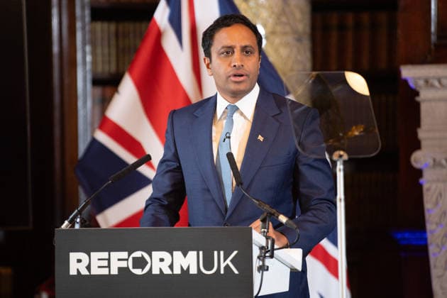 Reform UK Press Conference at The Royal Horseguards Hotel, London, UK - Mon 10 August 2026 Zia Yusuf - Reform Home Secretary speaks at a Reform UK Press Conference at The Royal Horseguards Hotel in London, England, UK on Monday 10 August, 2026., Credit:Justin Ng Avalon UK, England, London, The Royal Horseguards Hotel  Copyright: xJustinxNgx xAvalonx 1122073021