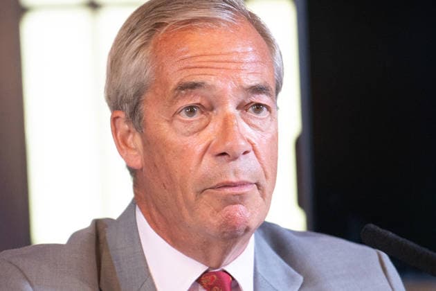 Reform UK Press Conference at The Royal Horseguards Hotel, London, UK - Mon 10 August 2026 Nigel Farage - Reform UK Leader speaks at a Reform UK Press Conference at The Royal Horseguards Hotel in London, England, UK on Monday 10 August, 2026., Credit:Justin Ng Avalon UK, England, London, The Royal Horseguards Hotel  Copyright: xJustinxNgx xAvalonx 1122073033