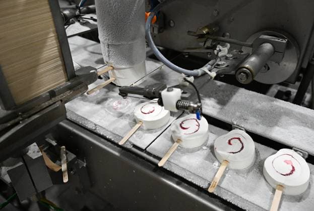 Russia Food Industry 9220046 10.08.2026 A view shows an ice cream production line at the Chistaya Liniya (Clean Line) plant, in Moscow Region, Russia. Maksim Blinov Sputnik Moscow region Russia  Copyright: xMaksimxBlinovx