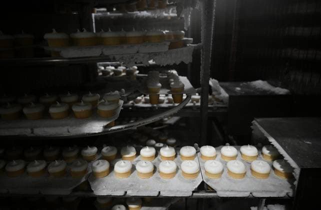 Russia Food Industry 9220044 10.08.2026 A view shows an ice cream production line at the Chistaya Liniya (Clean Line) plant, in Moscow Region, Russia. Maksim Blinov Sputnik Moscow region Russia  Copyright: xMaksimxBlinovx