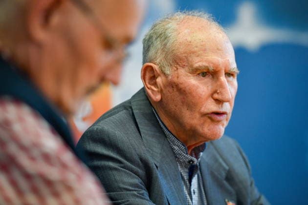 Die Landespressekonferenz der Saarländischen Parteien fand am Montag (10.08.2026) im Saarländischen Landtag in Saarbrücken statt. Im Bild: Josef Dörr Fraktionsvorsitzender der AfD. *** The Saarland State Press Conference of the Saarland political parties took place on Monday, August 10, 2026, at the Saarland State Parliament in Saarbrücken. Pictured: Josef Dörr, AfD parliamentary group leader. bub