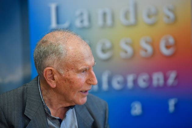 Die Landespressekonferenz der Saarländischen Parteien fand am Montag (10.08.2026) im Saarländischen Landtag in Saarbrücken statt. Im Bild: Josef Dörr Fraktionsvorsitzender der AfD. *** The Saarland State Press Conference of the Saarland political parties took place on Monday, August 10, 2026, at the Saarland State Parliament in Saarbrücken. Pictured: Josef Dörr, AfD parliamentary group leader. bub