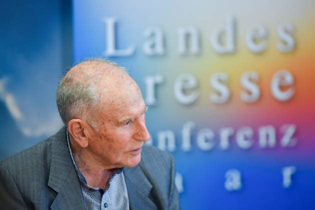 Die Landespressekonferenz der Saarländischen Parteien fand am Montag (10.08.2026) im Saarländischen Landtag in Saarbrücken statt. Im Bild: Josef Dörr Fraktionsvorsitzender der AfD. *** The Saarland State Press Conference of the Saarland political parties took place on Monday, August 10, 2026, at the Saarland State Parliament in Saarbrücken. Pictured: Josef Dörr, AfD parliamentary group leader. bub