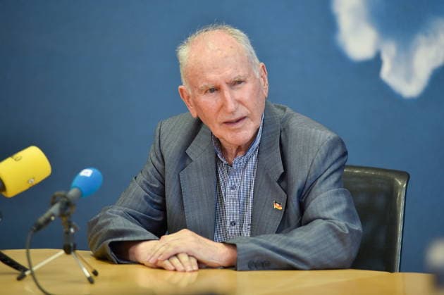 Die Landespressekonferenz der Saarländischen Parteien fand am Montag (10.08.2026) im Saarländischen Landtag in Saarbrücken statt. Im Bild: Josef Dörr Fraktionsvorsitzender der AfD. *** The Saarland State Press Conference of the Saarland political parties took place on Monday, August 10, 2026, at the Saarland State Parliament in Saarbrücken. Pictured: Josef Dörr, AfD parliamentary group leader. bub