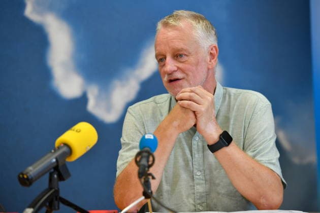 Die Landespressekonferenz der Saarländischen Parteien fand am Montag (10.08.2026) im Saarländischen Landtag in Saarbrücken statt. Im Bild: Ulrich Commercon, Fraktionsvorsitzender der SPD. *** The Saarland State Press Conference of the Saarland political parties took place on Monday, August 10, 2026, at the Saarland State Parliament in Saarbrücken. Pictured: Ulrich Commercon, SPD parliamentary group leader. bub