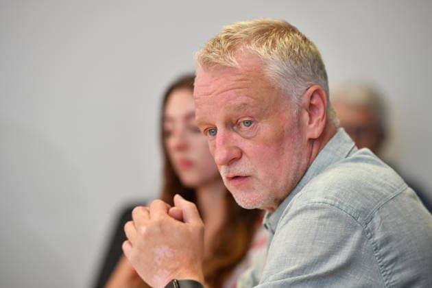 Die Landespressekonferenz der Saarländischen Parteien fand am Montag (10.08.2026) im Saarländischen Landtag in Saarbrücken statt. Im Bild: Ulrich Commercon, Fraktionsvorsitzender der SPD. *** The Saarland State Press Conference of the Saarland political parties took place on Monday, August 10, 2026, at the Saarland State Parliament in Saarbrücken. Pictured: Ulrich Commercon, SPD parliamentary group leader. bub