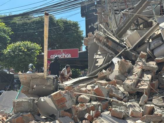 At least 18 killed as magnitude 7.4 earthquake hits Colombia PEREIRA, COLOMBIA - AUGUST 10: People gather in the streets after a powerful earthquake struck Colombia, killing at least 18 people and causing damage in Pereira, Colombia, on August 10, 2026. The earthquake was felt across much of the country, with authorities continuing to assess the extent of the damage and possible additional casualties. Alexis Munera Anadolu Pereira Colombia. Editorial use only. Please get in touch for any other usage.  Copyright: x2026xAnadoluxAlexisxMunerax