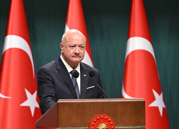 Recep Tayyip Erdogan - Christian Stocker hold joint press conference in Ankara ANKARA, TURKIYE - AUGUST 10: Austrian Chancellor Christian Stocker makes a speech as he holds a joint press conference with Turkish President Recep Tayyip Erdogan (not seen) following their meeting at the Presidential Complex in Ankara, Turkiye, on August 10, 2026. Mehmet Ali Ozcan Anadolu Ankara Turkey. Editorial use only. Please get in touch for any other usage.  Copyright: x2026xAnadoluxMehmetxAlixOzcanx