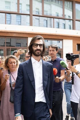 IPA87384408 - Milan, August 10, 2026, Courthouse on Via San Barnaba; pictured: Leonardo Maria Del Vecchio  Copyright: xFrancescoxEnriquezx xFrancescoxEnriquezx 87384408