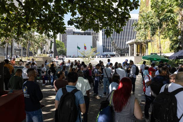 August 10, 2026, Medellin, Antioquia, Colombia: People gather outside buildings and streets in medellin after a 7,4 Earthquake that struck Colombia on August 10, 2026. Medellin Colombia - ZUMAvp1_ 20260810_zia_vp1_028 Copyright: xJuanxJosexPatinox