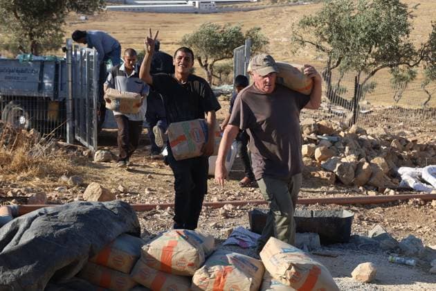 August 10, 2026, Ramallah, Palestine, State of: TAYBEH, PALESTINE Ã¢â‚¬ AUGUST 10, 2026: Israeli settlers attacked the Naif al-Kaabneh Bedouin community in the village of Taybeh. The community has been subjected to repeated attacks in recent months. About a month earlier, areas near the village cemetery and the ancient Church of St. George, also known as Al-Khader, were set on fire. The church, dating back to the fifth century AD, is one of the oldest Christian religious sites in Palestine. Taybeh is one of the few remaining Palestinian Christian villages in the occupied West Bank. The latest attack is part of a series of incidents affecting Palestinian communities in and around the village. Ramallah Palestine, State of  - ZUMAq101 20260810_zna_q101_094 Copyright: xSalmanxMohsenxAlkhatibx