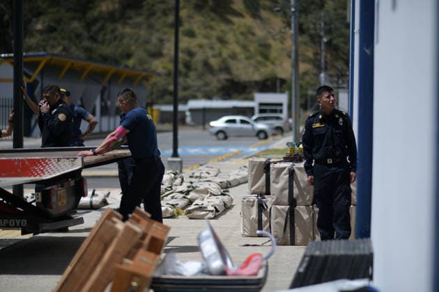 August 10, 2026, Pasto, Narino, Colombia: The USARCOL 20 team, composed of 22 firefighters, departed from Pasto, Narino, to the city of Cali to join rescue operations following the earthquake that struck Colombia today. August 10, 2026. Pasto Colombia - ZUMAvp1_ 20260810_zia_vp1_069 Copyright: xCamiloxErassox
