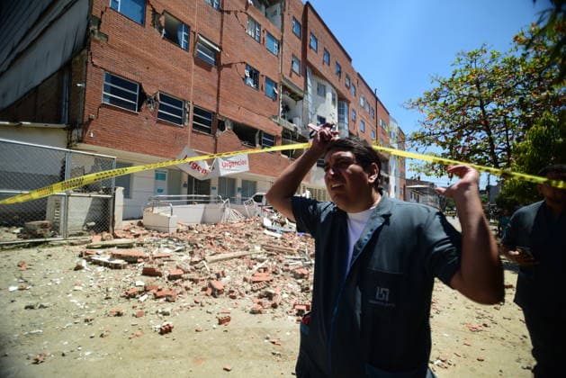 At least 111 killed after magnitude 7.4 earthquake strikes Colombia CALI, COLOMBIA - AUGUST 10: Emergency crews carry out search, rescue and evacuation operations across Cali after a magnitude 7.4 earthquake struck western Colombia, on August 10, 2026 in Cali, Colombia. Preliminary reports indicate that several structures collapsed, buildings and roads were damaged, and some public services were temporarily disrupted. Hospitals activated emergency plans to treat the injured, while technical teams began assessing damaged buildings as authorities warned residents to avoid unsafe structures and remain alert for aftershocks. Edwin Rodriguez Pipicano Anadolu Cali Colombia. Editorial use only. Please get in touch for any other usage.  Copyright: x2026xAnadoluxEdwinxRodriguezxPipicanox