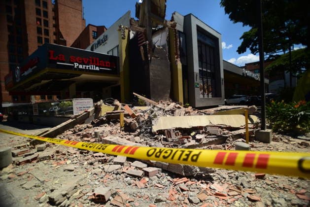 111 killed, 87 injured as magnitude 7.4 earthquake strikes Colombia CALI, COLOMBIA - AUGUST 10: Emergency crews carry out search, rescue and evacuation operations across Cali after a magnitude 7.4 earthquake struck western Colombia, on August 10, 2026 in Cali, Colombia. Preliminary reports indicate that several structures collapsed, buildings and roads were damaged, and some public services were temporarily disrupted. Hospitals activated emergency plans to treat the injured, while technical teams began assessing damaged buildings as authorities warned residents to avoid unsafe structures and remain alert for aftershocks. Edwin Rodriguez Pipicano Anadolu Cali Colombia. Editorial use only. Please get in touch for any other usage.  Copyright: x2026xAnadoluxEdwinxRodriguezxPipicanox