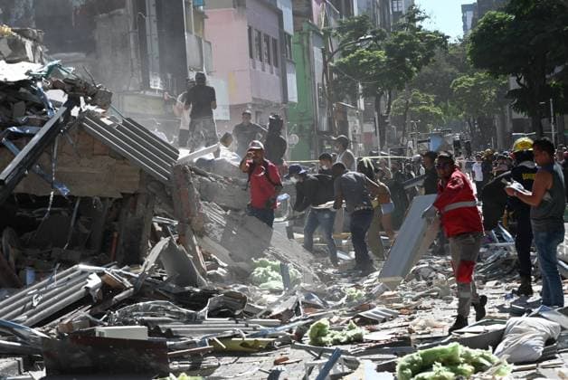 111 killed, 87 injured as magnitude 7.4 earthquake strikes Colombia PEREIRA, COLOMBIA - AUGUST 10: Residents and rescue workers carry out search, rescue and evacuation operations after a powerful earthquake struck Colombia, killing at least 18 people and causing widespread damage in Pereira, on August 10, 2026 in Pereira, Colombia. Preliminary reports indicate that several structures collapsed, buildings and roads were damaged, and some public services were temporarily disrupted. Hospitals activated emergency plans to treat the injured, while technical teams began assessing damaged buildings as authorities warned residents to avoid unsafe structures and remain alert for aftershocks. Alexis Munera Anadolu Pereira Colombia. Editorial use on  Copyright: x2026xAnadoluxAlexisxMunerax