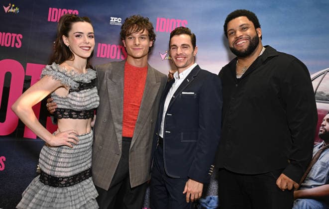 ˜Idiots™ Los Angeles Special Screening Kiernan Shipka, Mason Thames, Dave Franco and O Shea Jackson Jr. arriving to ˜Idiots™ Los Angeles Special Screening at Vidiots on August 10, 2026 in Eagle Rock, CA. Eagle Rock Vidiots California USA Copyright: xLISAxOConnor AFF-USA.comx