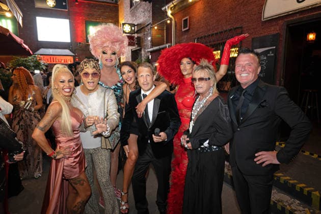 Ginger Wollersheim, Julian F. M. Stöckel, Olivia Jones, Oliver Pocher, Micaela Schaefer, Bert Wollersheim, Prinz Marcus von Anhalt bei KATJA™S LUCKY NUMBER 30 - KATJA KRASAVICE FEIERT IHREN 30. GEBURTSTAG im Ballhaus Berlin in Berlin am 10.08.2026 *** Ginger Wollersheim, Julian F. M. Stöckel, Olivia Jones, Oliver Pocher, Micaela Schaefer, Bert Wollersheim, Prince Marcus von Anhalt at KATJA™’S LUCKY NUMBER 30: KATJA KRASAVICE CELEBRATES HER 30TH BIRTHDAY at Ballhaus Berlin in Berlin on August 10, 2026