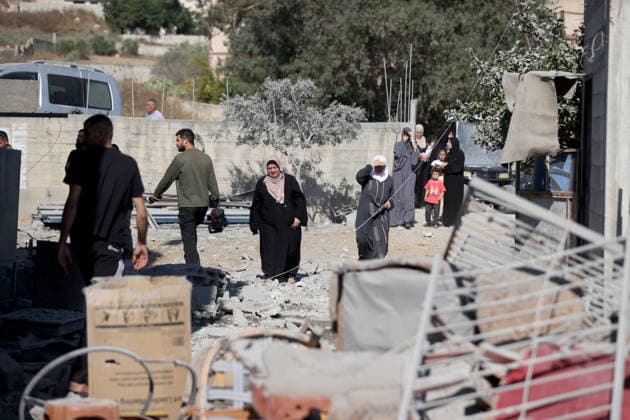 Israeli army blows up Palestinian man s home weeks after his killing in West Bank NABLUS, WEST BANK, PALESTINE - AUGUST 11: Israeli forces demolish the home of Palestinian Farouk Ramadan using explosives in the village of Tell, Nablus, in the West Bank, on August 11, 2026. Ramadan was killed on July 24 while resisting a raid on his village by Israeli settlers who seized Palestinian land. Issam Rimawi Anadolu Nablus West Bank. Editorial use only. Please get in touch for any other usage.  Copyright: x2026xAnadoluxIssamxRimawix