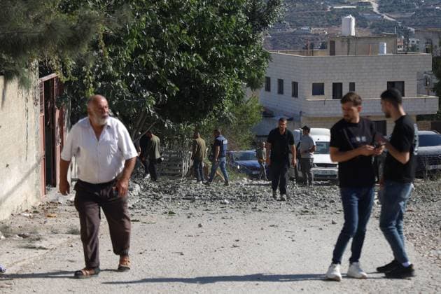 August 11, 2026, Nablus, Palestine, State of: TELL, WEST BANK, PALESTINEÃ¢â‚¬ AUGUST 11, 2026: Israeli forces demolished the home of Farouq Ramadan in Tell village, according to information provided by the photographer. Israeli authorities said Ramadan carried out a shooting attack during a settler assault on the village on July 24. According to the supplied information, four unarmed Palestinians, including Ramadan, and two Israeli settlers were killed during the incident. The demolition of RamadanÃ¢â‚¬â ¢s home followed the Israeli militaryÃ¢â‚¬â ¢s attribution of the shooting attack to him. The incident took place amid a settler assault on Tell village in the occupied West Bank. Nablus Palestine, State of  - ZUMAq101 20260811_zna_q101_040 Copyright: xSalmanxMohsenxAlkhatibx