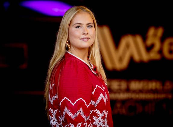 11-08-2026 Germany Princess Amalia attended the opening of the 2026 FEI World Championships in Aachen. The FEI World Championships is a global equestrian event where world titles are contested in dressage, eventing, driving, para-dressage, show jumping, and vaulting, held at Allianz Park. Â  Copyright: xPPEx