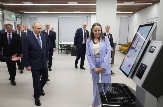 Russia Putin Siberian Federal District 9220503 11.08.2026 Russian President Vladimir Putin visits a recreation facility at the Specialized Educational and Scientific Centre of Novosibirsk State University (NSU) in Novosibirsk, Russia. Gavriil Grigorov Sputnik Novosibirsk Region Russia  Copyright: xGavriilxGrigorovx