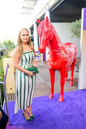 Princess Amalia Attends Opening Of 2026 FEI World Championships In Aachen, Germany - 11 Aug 2026 Princess Amalia during the opening of the 2026 FEI World Championships in Aachen. The FEI World Championships is a global equestrian event where world titles are contested in dressage, eventing, driving, para-dressage, show jumping, and vaulting, held at Allianz Park. Aachen Germany  Copyright: xDPPA EMx