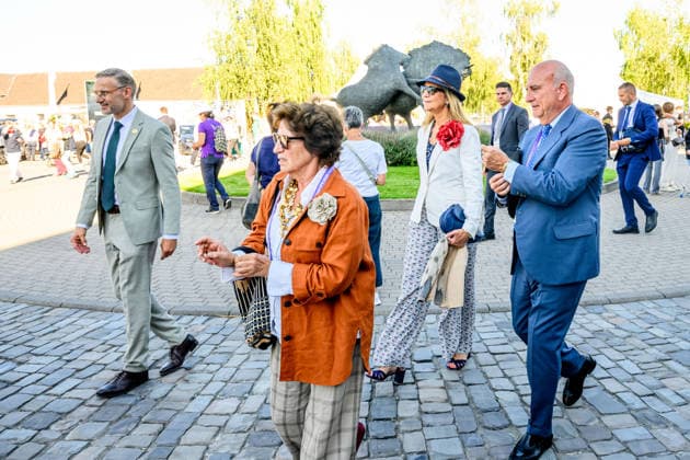 Princess Amalia Attends Opening Of 2026 FEI World Championships In Aachen, Germany - 11 Aug 2026 Princess Elena from Spain during the opening of the 2026 FEI World Championships in Aachen. The FEI World Championships is a global equestrian event where world titles are contested in dressage, eventing, driving, para-dressage, show jumping, and vaulting, held at Allianz Park. Aachen Germany  Copyright: xDPPA EMx