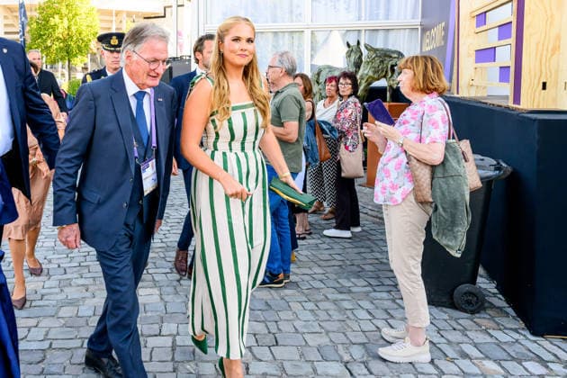 Princess Amalia Attends Opening Of 2026 FEI World Championships In Aachen, Germany - 11 Aug 2026 Princess Amalia during the opening of the 2026 FEI World Championships in Aachen. The FEI World Championships is a global equestrian event where world titles are contested in dressage, eventing, driving, para-dressage, show jumping, and vaulting, held at Allianz Park. Aachen Germany  Copyright: xDPPA EMx