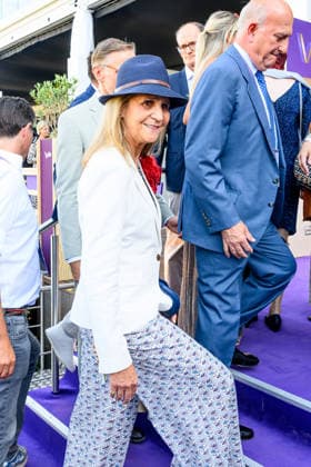 Princess Amalia Attends Opening Of 2026 FEI World Championships In Aachen, Germany - 11 Aug 2026 Princess Elena from Spain during the opening of the 2026 FEI World Championships in Aachen. The FEI World Championships is a global equestrian event where world titles are contested in dressage, eventing, driving, para-dressage, show jumping, and vaulting, held at Allianz Park. Aachen Germany  Copyright: xDPPA EMx