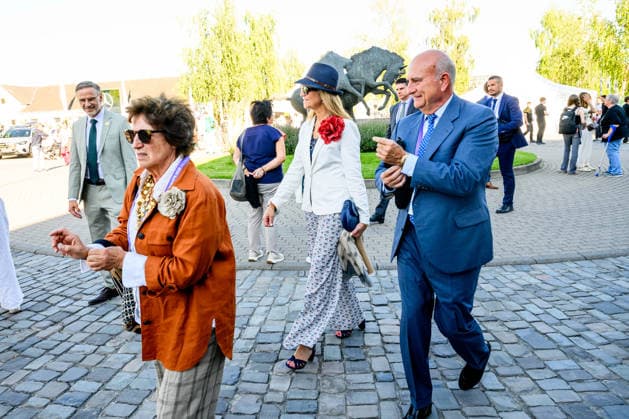Princess Amalia Attends Opening Of 2026 FEI World Championships In Aachen, Germany - 11 Aug 2026 Princess Elena from Spain during the opening of the 2026 FEI World Championships in Aachen. The FEI World Championships is a global equestrian event where world titles are contested in dressage, eventing, driving, para-dressage, show jumping, and vaulting, held at Allianz Park. Aachen Germany  Copyright: xDPPA EMx