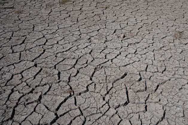Prolonged heatwave and drought dry up historic Stew Pond at Epsom Common in Surrey EPSOM, UNITED KINGDOM - AUGUST 11: A veiw of the cracked, parched earth of Stew Pond exposed following an extended period of high temperatures and severe drought conditions at Epsom Common in Surrey, England, on August 11, 2026. The historic pond, a local nature reserve and habitat for diverse wildlife, has seen its water levels drop dramatically as persistent dry weather continues across southern Britain. Rasid Necati Aslim Anadolu Epsom United Kingdom. Editorial use only. Please get in touch for any other usage.  Copyright: x2026xAnadoluxRasidxNecatixAslimx