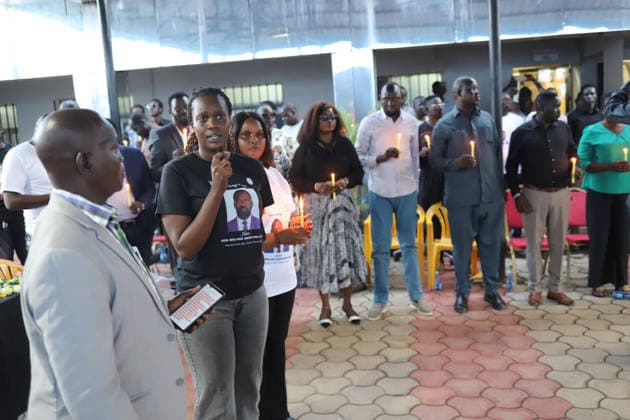 August 11, 2026, Juba, Ces Juba, South Sudan: As burial ceremonies take place in his hometown, staff of the Ministry of Petroleum of the Republic of South Sudan are bidding farewell to their late colleague, Hon. Mayen Wol Jong, who passed away on 4 August 2026 at Aga Khan University Hospital in Nairobi, Kenya...Hon. Mayen Wol Jong was an illustrious South Sudanese lawyer, statesman, and senior public servant. He passed away following multiple organ failure resulting from complications after heart surgery...At the time of his death, he was serving as Senior Technical Advisor and Chairman of the Board of Directors of the Geo Physical Company, a state owned enterprise under the Ministry of Petroleum of the Republic of South Sudan. Juba Sout - ZUMAb132 20260811_zip_b132_004 Copyright: xSamirxBolx