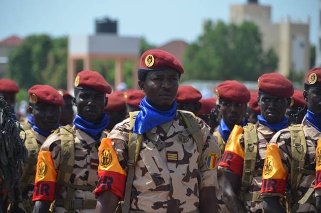 (260811) -- N DJAMENA, Aug. 11, 2026 -- Members of defense forces stand in formation awaiting review ahead of the military parade during the Independence Day celebration in N Djamena, the capital of Chad, Aug. 11, 2026. (Photo by Xinhua) CHAD-N DJAMENA-INDEPENDENCE DAY-MILITARY PARADE MbaigolmemxArnaud 