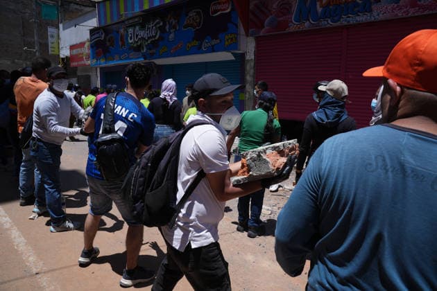 Rescuers search for survivors in Colombia s Pereira after earthquake PEREIRA, COLOMBIA — AUGUST 11: People walk through the streets of Pereira, Colombia, a day after a powerful 7.4-magnitude earthquake struck western Colombia on Monday, August 10. Residents assess the aftermath as emergency crews continue responding to damage caused by the earthquake in Pereira, Colombia on August 11,2026. Juancho Torres Anadolu Pereira Colombia. Editorial use only. Please get in touch for any other usage.  Copyright: x2026xAnadoluxJuanchoxTorresx