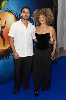 Death Note The Musical Arrivals, Barbican Theatre in London, UK - 11 Aug 2026 (L - R), Aharon Rayner and Honey Joseph attend Death Note The Musical, at the Barbican Theatre Celebrity guests attend Death Note The Musical press night at the Barbican Theatre London United Kingdom Copyright: xPhilxLewisx xSOPAxImagesx Phil-Lewis-1441623