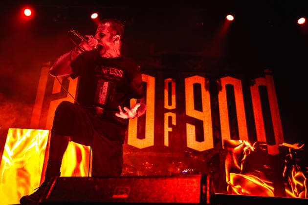 Lamb of God live in Copenhagen, Denmark Copenhagen, Denmark. 11th, August 2026. The American heavy metal band Lamb of God performs a live concert at KB Hallen at Frederiksberg, Copenhagen. Here vocalist Randy Blythe is seen live on stage. Denmark, Copenhagen, K.B. Hallen  Copyright: xGonzalesxPhoto NikolajxBransholmx