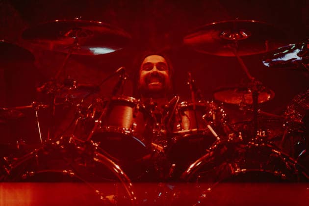 Lamb of God live in Copenhagen, Denmark Copenhagen, Denmark. 11th, August 2026. The American heavy metal band Lamb of God performs a live concert at KB Hallen at Frederiksberg, Copenhagen. Here drummer Art Cruz is seen live on stage. Denmark, Copenhagen, K.B. Hallen  Copyright: xGonzalesxPhoto NikolajxBransholmx