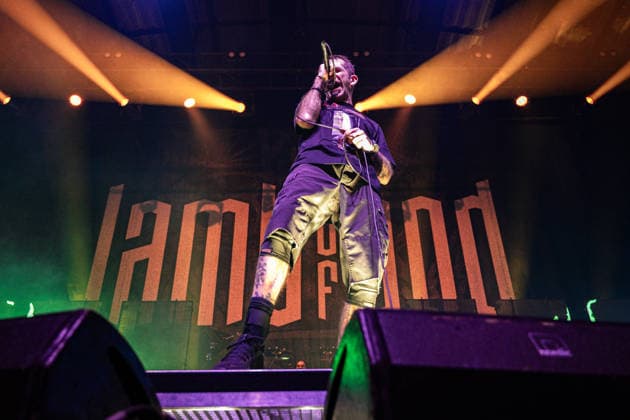 Lamb of God live in Copenhagen, Denmark Copenhagen, Denmark. 11th, August 2026. The American heavy metal band Lamb of God performs a live concert at KB Hallen at Frederiksberg, Copenhagen. Here vocalist Randy Blythe is seen live on stage. Denmark, Copenhagen, K.B. Hallen  Copyright: xGonzalesxPhoto NikolajxBransholmx