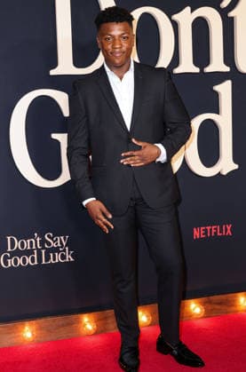 New York Premiere Of Netflix s Don t Say Good Luck MANHATTAN, NEW YORK CITY, NEW YORK, USA - AUGUST 10: Christian Strong arrives at the New York Premiere Of Netflix s Don t Say Good Luck held at The Plaza Hotel on August 10, 2026 in Manhattan, New York City, New York, United States. New York City The Plaza Hotel New York United States Copyright: xImagexPressxAgencyx