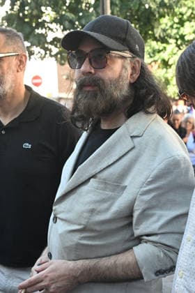 Quentin Dupieux: Funeral of Vincent Belorgey, alias Kavinsky, at the Church of Saint Pierre de Montmartre on August 12, 2026. Christian Liewig, Bestimage. Paris, France  Copyright: xChristianxLiewigx xBestimagexChristianxLiewigx xBestimagex