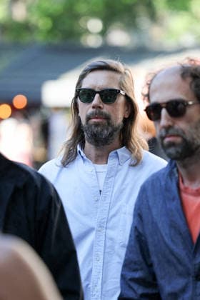 French DJ Kavinsky Funeral in Montmartre - Paris Pedro Winter arriving to the funeral ceremony for French DJ Vincent Belorgey, better known by his stage name Kavinsky at Saint-Pierre-de-Montmartre Church, perched atop Montmartre hill in the 18th arrondissement of Paris, France on August 12, 2026. Photo by Raphael Lafargue ABACAPRESS.COM Paris Ile-de-France France  Copyright: xLafarguexRaphael ABACAx